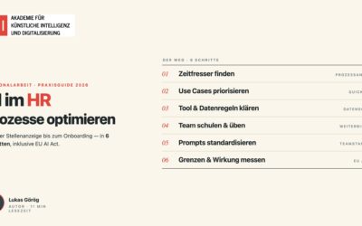 KI im HR: So optimieren Sie Ihre HR-Prozesse mit Künstlicher Intelligenz